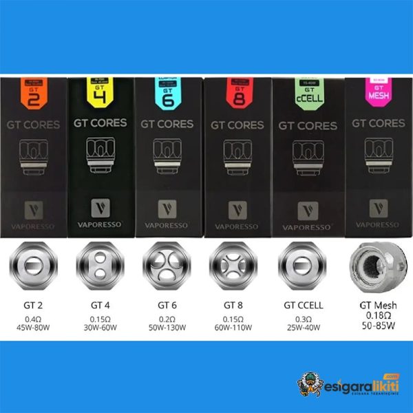 vaporesso gt coil serisi